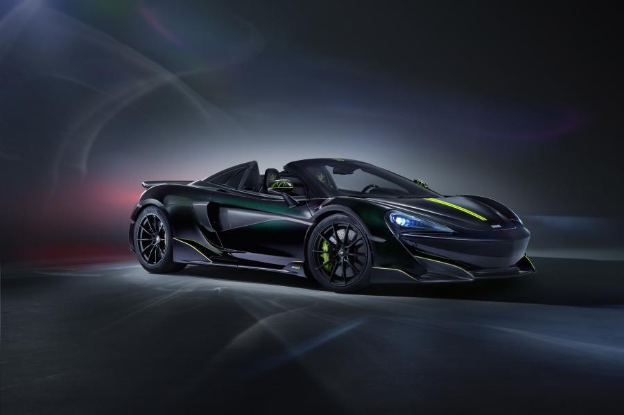 McLaren MSO 600LT Spider Segestria Borealis 2020 года  (фото 1 из 3)